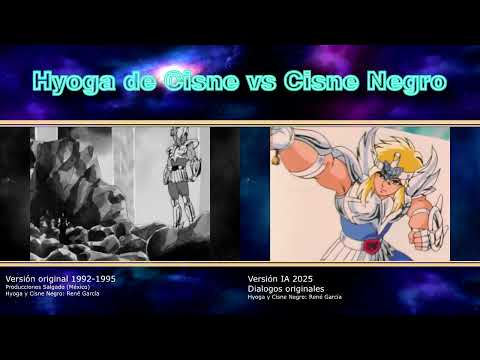 Original vs ¿IA? - Hyoga vs Cisne Negro