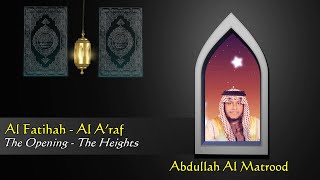 Download lagu 006. Abdullah Al Matrood - Al Fatihah - Al A'raf mp3 Download lagu 006. Abdullah Al Matrood - Al Fatihah - Al A'raf mp3
