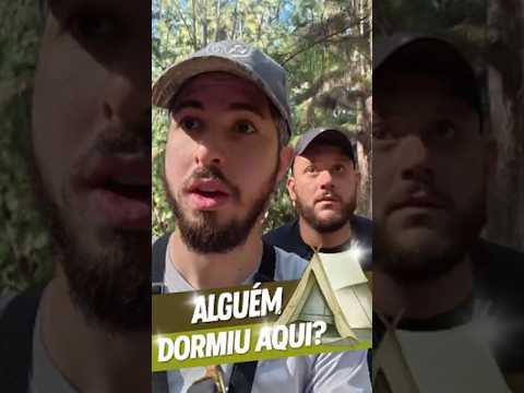 ALGUÉM DORMIU AQUI? | Vídeo completo na BIO! #pesca  #floresta  #eua  #florida
