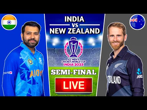 Live IND Vs NZ Semi-Final Match Score | Live Cricket Match Today | IND vs NZ live 2nd innings