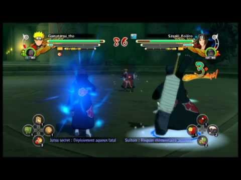 Naruto Ultimate Ninja Storm 3 ¦¦ 1 friend fight vs Sasaki Koijiro ¦¦