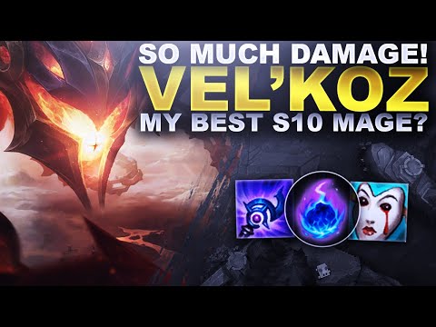 VEL'KOZ DOES SO MUCH DAMAGE! MY BEST MAGE OF S10? | League of Legends