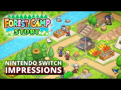 Forest Camp Story Nintendo Switch Impressions - YouTube