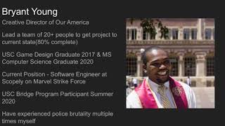 Our America VR pitch