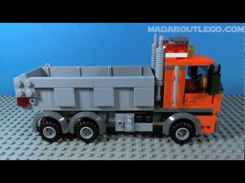 Vidéo LEGO City 4434 : Le camion à benne basculante