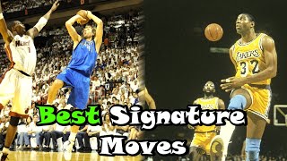 10 Greatest Signature Moves In NBA History!