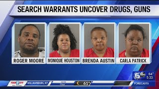 Drugs, guns found in simultaneous Knox County SWAT busts