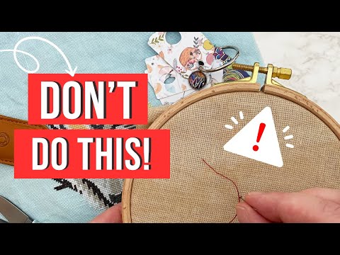 What I Wish I'd Known When I Started Cross Stitch - Top Tips! | Caterpillar Cross Stitch