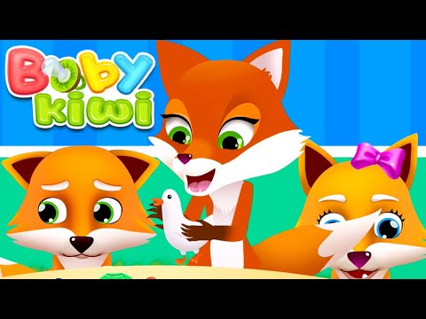 Vulpe Tu Mi-ai Furat Gasca - Cantece Gradinita | Baby Kiwi 🥝