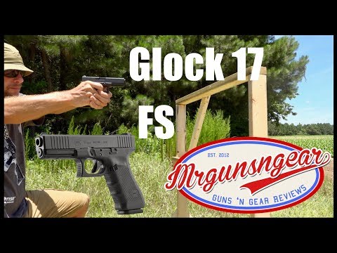 Gen 4 Glock 17 FS (Front Serrations) Full Size 9mm Pistol Review
