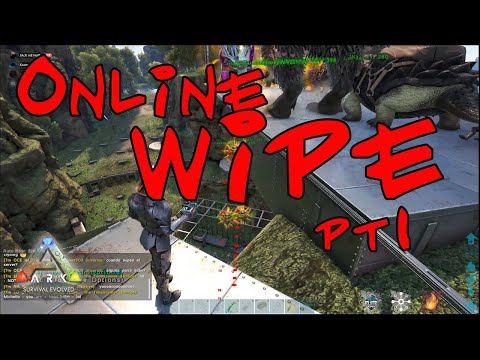 ONLINE WIPING BEAR CROUCH!!! (Part 1) Elite Ark PvP Ep3