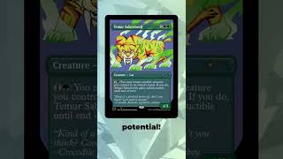 Why include Temur Sabertooth in your deck? #magicthegathering