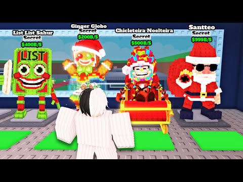 Conseguí los NUEVOS BRAINROTS SUPREMOS de NAVIDAD +500T en Steal a Brainrot (roba un brainrot)