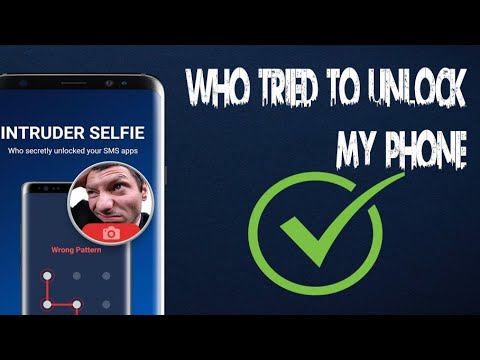 Qui a touché mon smartphone capture photo alerte
