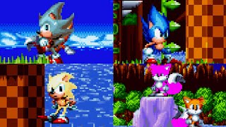All Color Glitches in Sonic Mania!