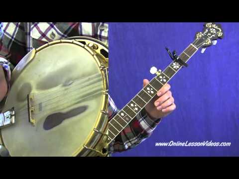 SALT CREEK - [HD] - Bluegrass Banjo Lesson - by Kris Shewmake