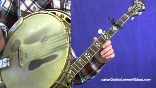SALT CREEK - [HD] - Bluegrass Banjo Lesson - by Kris Shewmake