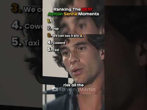 Ranking The Top 5 Best Ayrton Senna Moments in F1