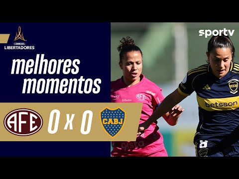 Gols e lances de Ferroviária-SP x Boca Juniors