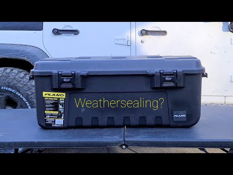 Plano 108qt weather sealing