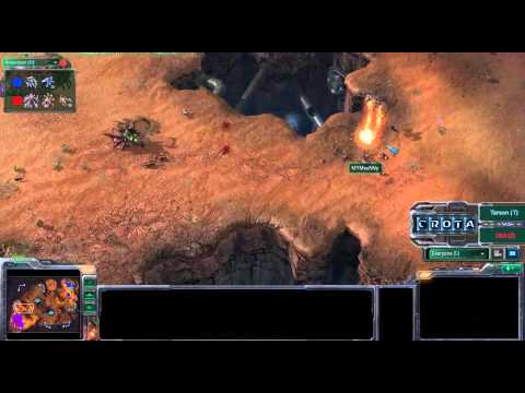 StarCraft 2 - SC250 - Tarson (T) vs IdrA (Z) on Blistering Sands