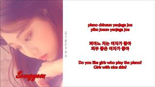 CLC - BAE (Rom-Han-Eng Lyrics) Color & Picture Coded