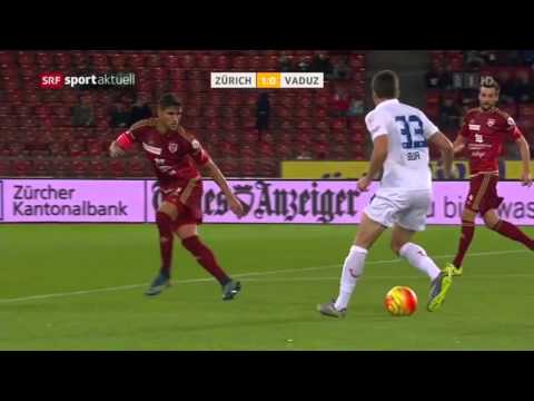 FC Zurich vs  FC Vaduz 1 1 HIGHLIGHTS 7 11 15