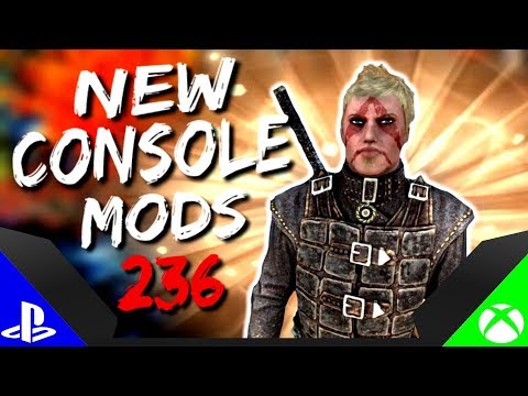Skyrim Special Edition: ▶️5 BRAND NEW CONSOLE MODS◀️ #236 (PS4/XB1/PC)