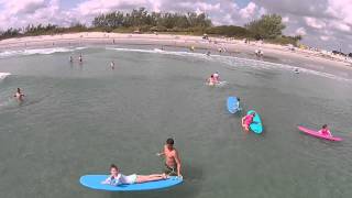 preview picture of video 'Aloha Surf Camp Jupiter Inlet Juno Beach Florida'