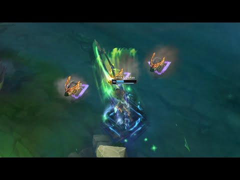 Qiyana trick that lets you jump over Jinx E (feat Ag0nyPain)