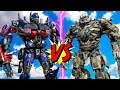 OPTIMUS PRIME VS MEGATRON EPIC TRANSFORMERS BATTLE AUTOBOT Vs DECEPTICON
