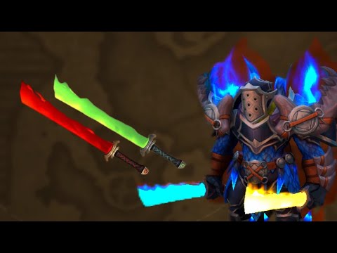 HOW TO GET ALL FIVE OF THE NEON LIGHTSABER TRANSMOG FROM ZERETH MORTIS: WORLD OF WARCRAFT