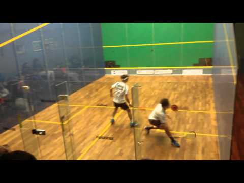 British Junior Open 2016. Saadeldin Abouaish vs Eain Yow. Under 19 Semi final match.