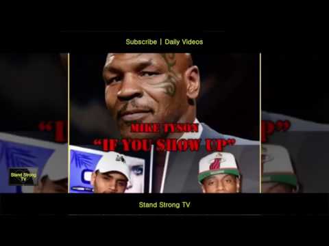 MIKE TYSON RAPPING - SOULJA BOY Diss Song for CHRIS BROWN - IF YOU SHOW UP!?  HOT OR NAH?