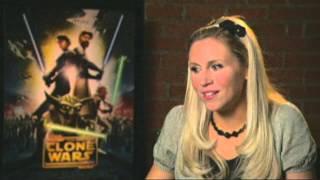 Star Wars The Clone Wars: Ashley Eckstein Interview | ScreenSlam video