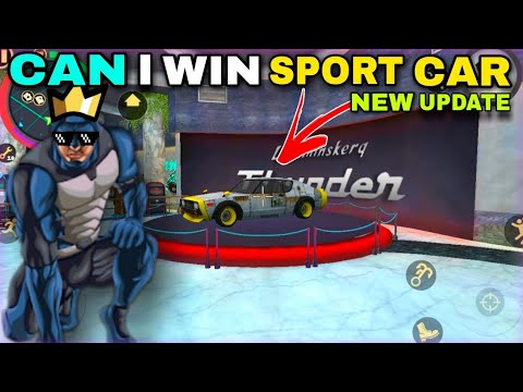 CAN I WIN SUPER SPORT CAR IN ROPE HERO VICE TOWN || DRIVE ROADSTER CAR IN CASINO || NEWTEL GAMING ||