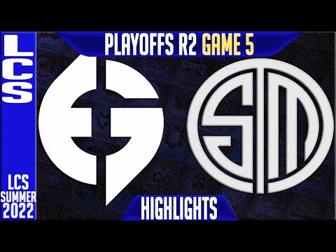 EG vs TSM Highlights Game 5 | LCS Playoffs Summer 2022 Round 2 Lower | Evil Geniuses vs Team Solomid