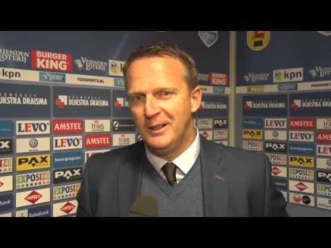 Reactie Van den Brom na SC Cambuur - AZ