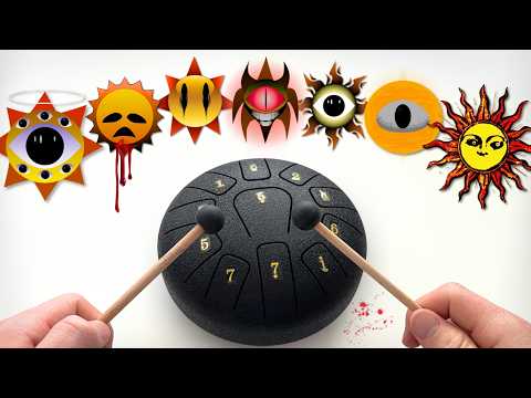 Sprunki Mr. Sun in 20 HORROR MODS recreated in real life!