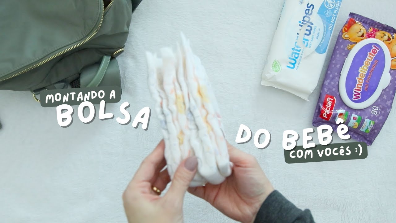 Montando a bolsa de passeio do bebê - Versão recém-nascido | Thalita Campedelli