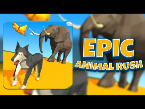 Epic Animal Rush Smash Running Video