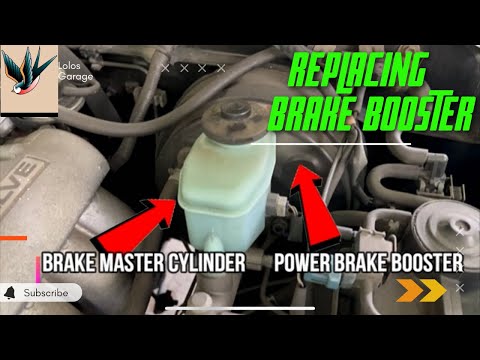 How to replace Brake Booster Toyota 4Runner 1996-2002 4 cylinder, (not messing with brake fluid!)
