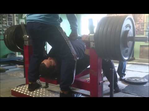 272,5kg/600lbs last training before the worlds