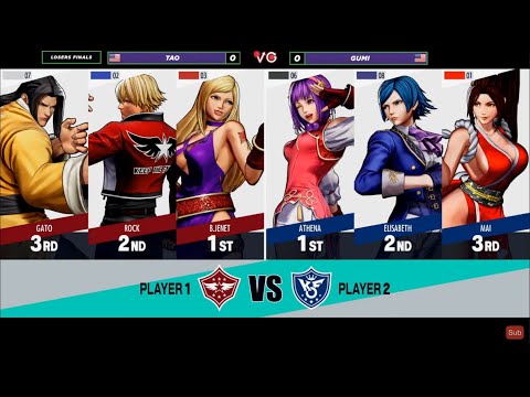 F@X 448 Losers Finals - Tao Vs. GUMI - The King of Fighters XV