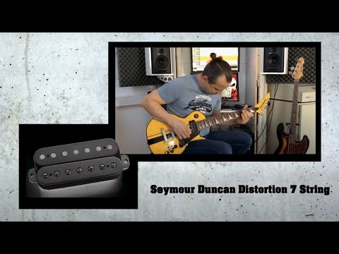 7 string Guitar Pickup comparison: Seymour Duncan Nazgul, Distortion,Jb, Duncan Designed