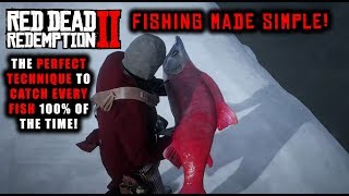 Red Dead Redemption 2 - Fishing SIMPLE Guide! Best Technique to Catch Every Fish EASY!