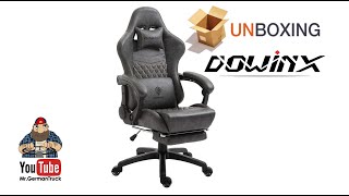 Dowinx Gaming Stuhl Ergonomischer PC-Stuhl mit Massage *Unboxing*