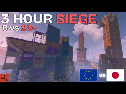 60,000+ Hour GOD SQUAD vs Japanese ZERG - Rust