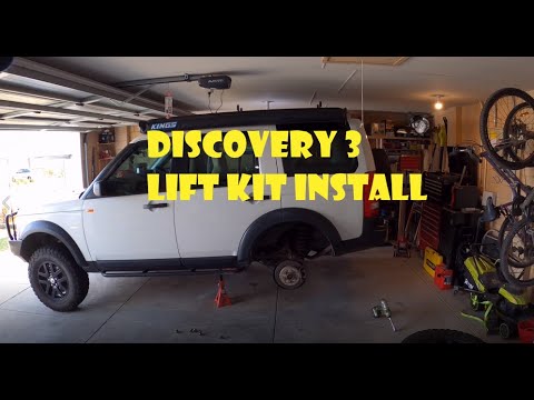 DISCOVERY 3, LR3 LIFT KIT INSTALL