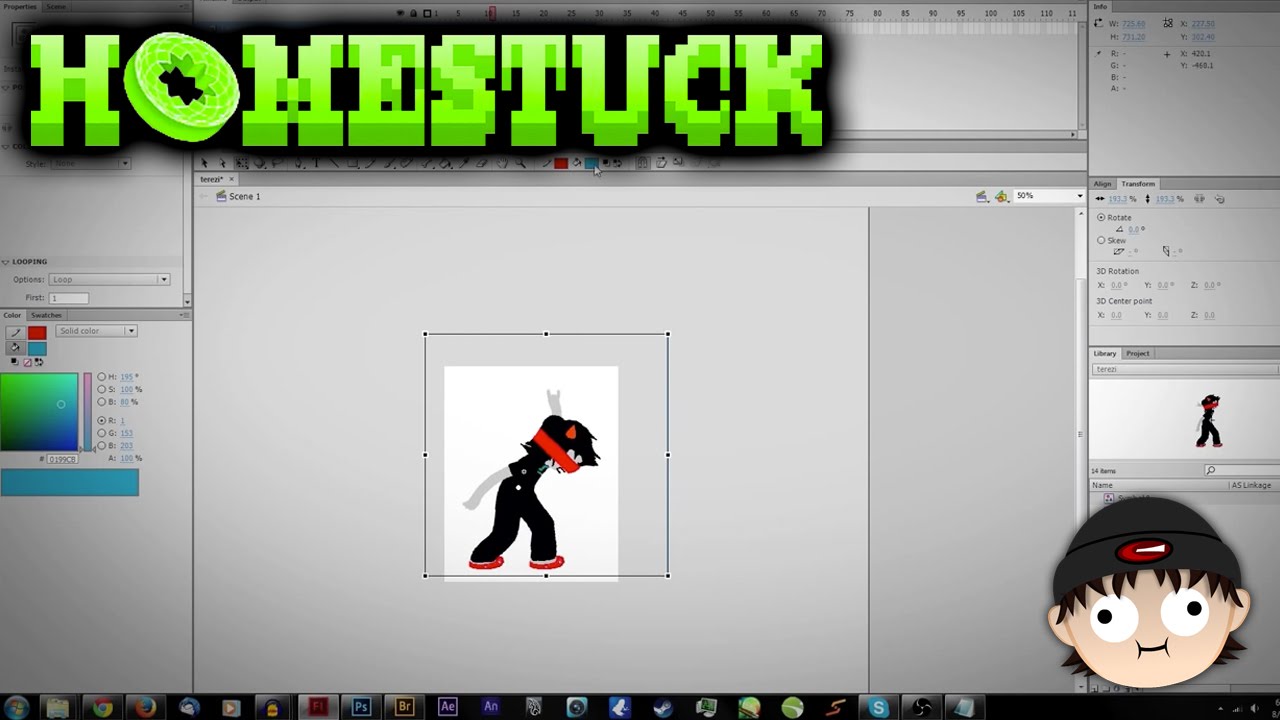 How I Animate Homestuck Stuff